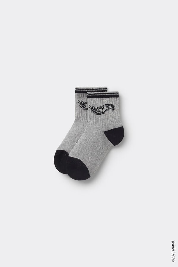 Tezenis Calcetines Cortos Algodón Estampado Hot Wheels para Niño