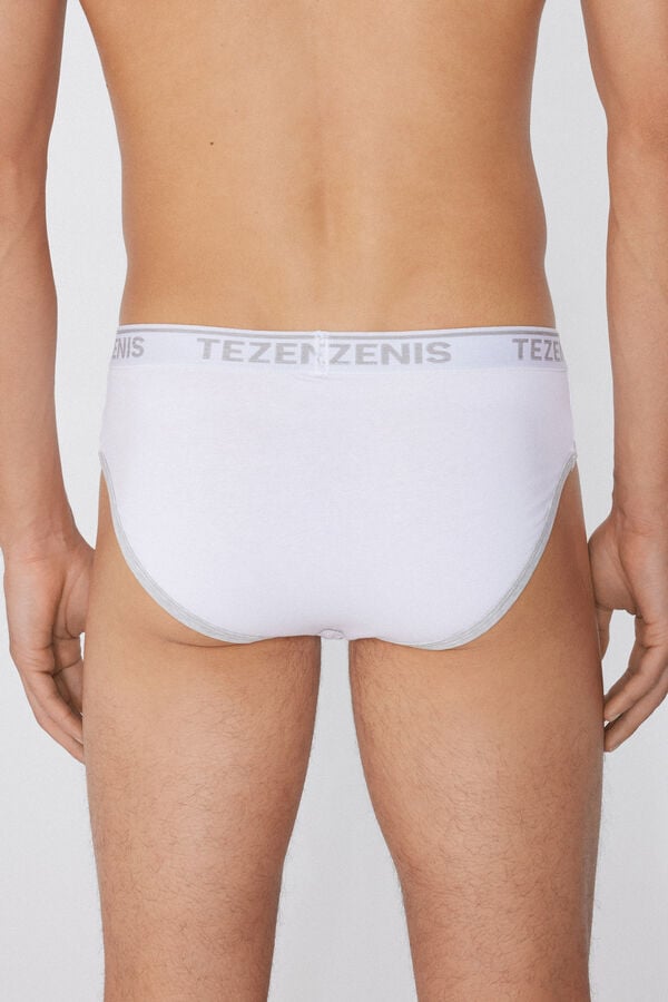 Tezenis Calzoncillos Algodón Orgánico Bordes Contraste Logo