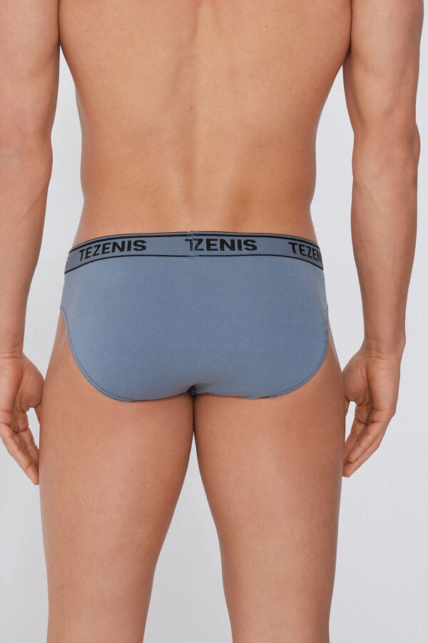 Tezenis Calzoncillos De Algodón Con Costuras En Contraste Con Logo
