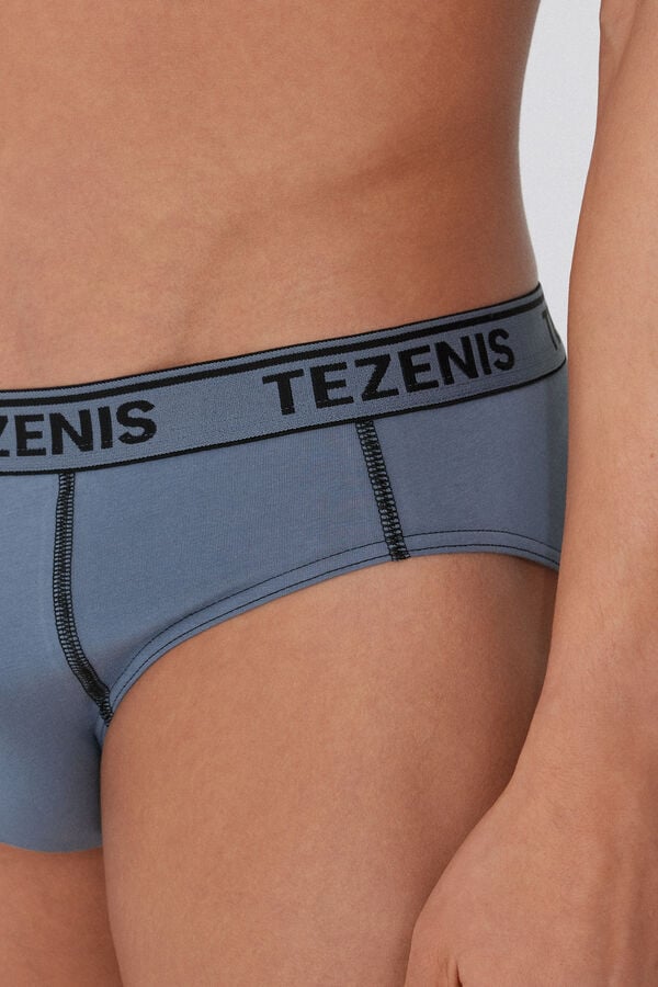 Tezenis Calzoncillos De Algodón Con Costuras En Contraste Con Logo
