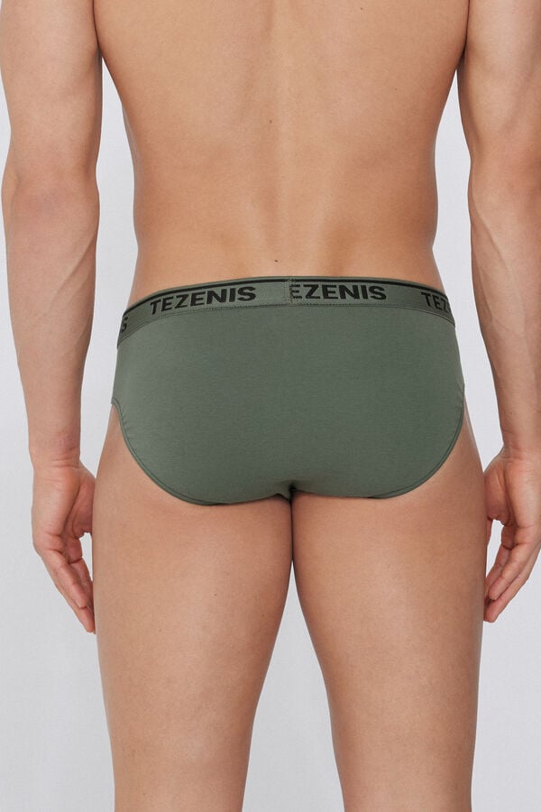 Tezenis Calzoncillos De Algodón Con Costuras En Contraste Con Logo