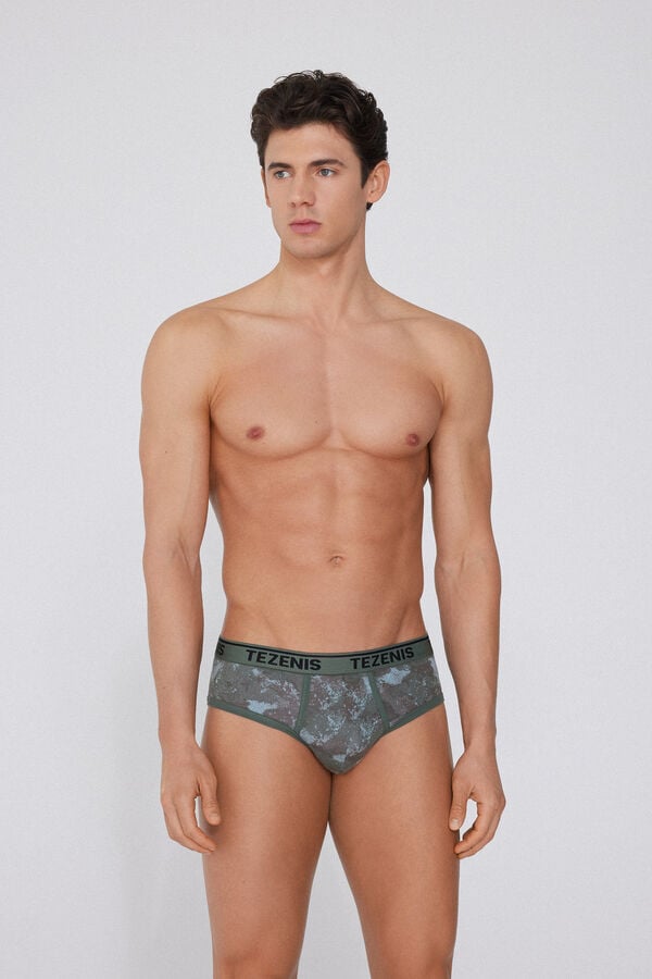 Tezenis Calzoncillos De Algodón Estampados Con Logo