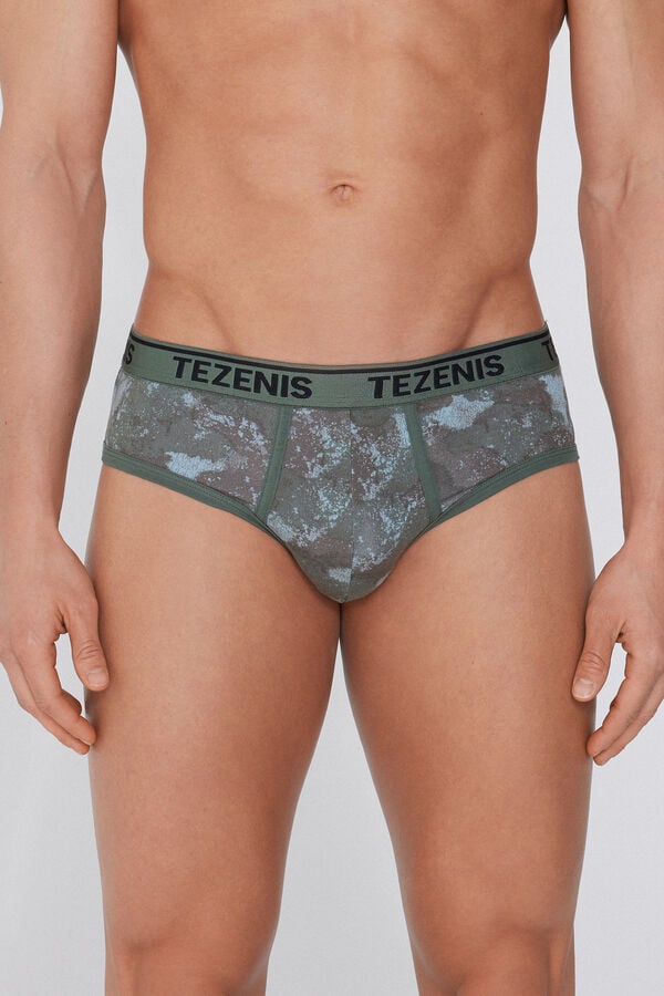 Tezenis Calzoncillos de Algodón Estampados con Logo