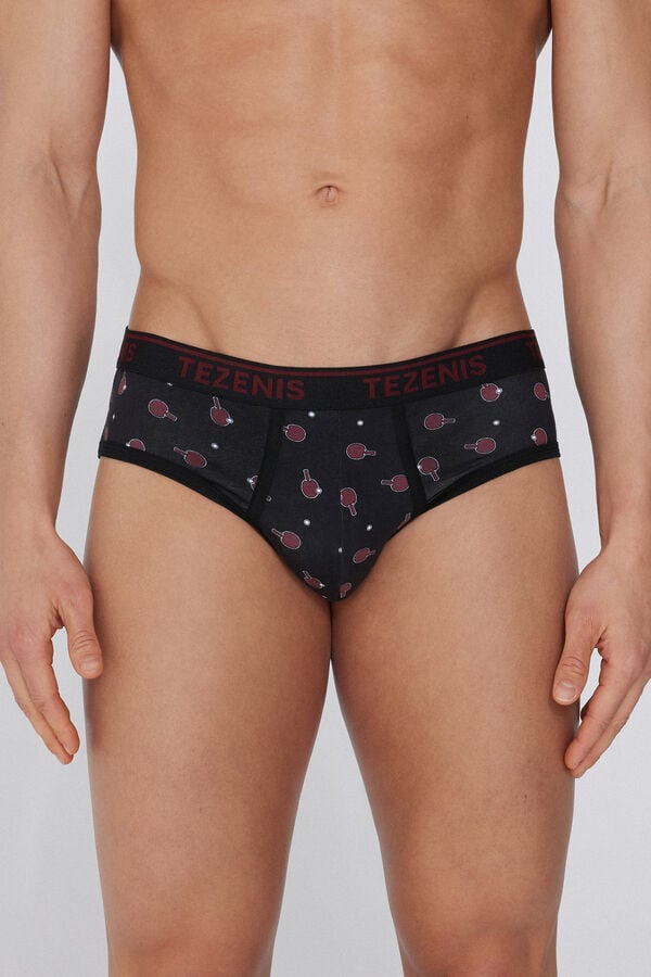 Tezenis Calzoncillos de Algodón Estampados con Logo