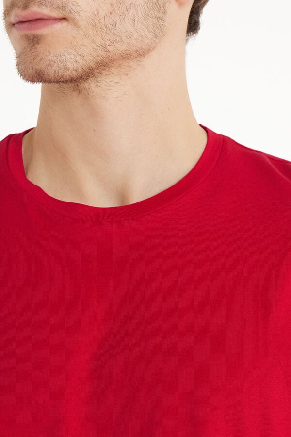 Tezenis Camiseta 100% Algodón Manga Larga Y Cuello Redondo Hombre