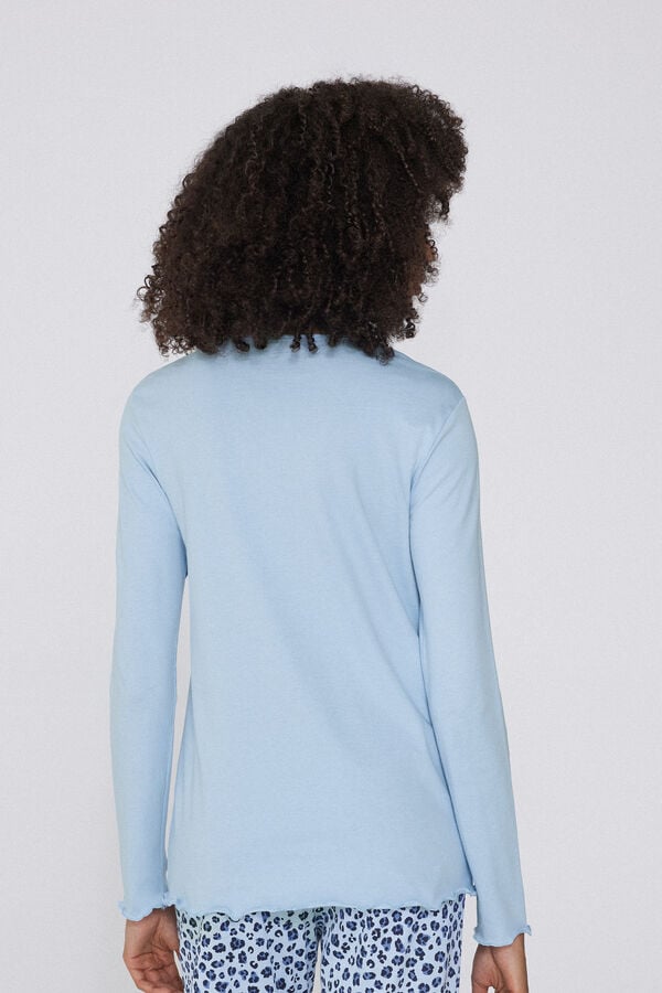 Tezenis Camiseta Algodón Manga Larga Punto De Muñeca