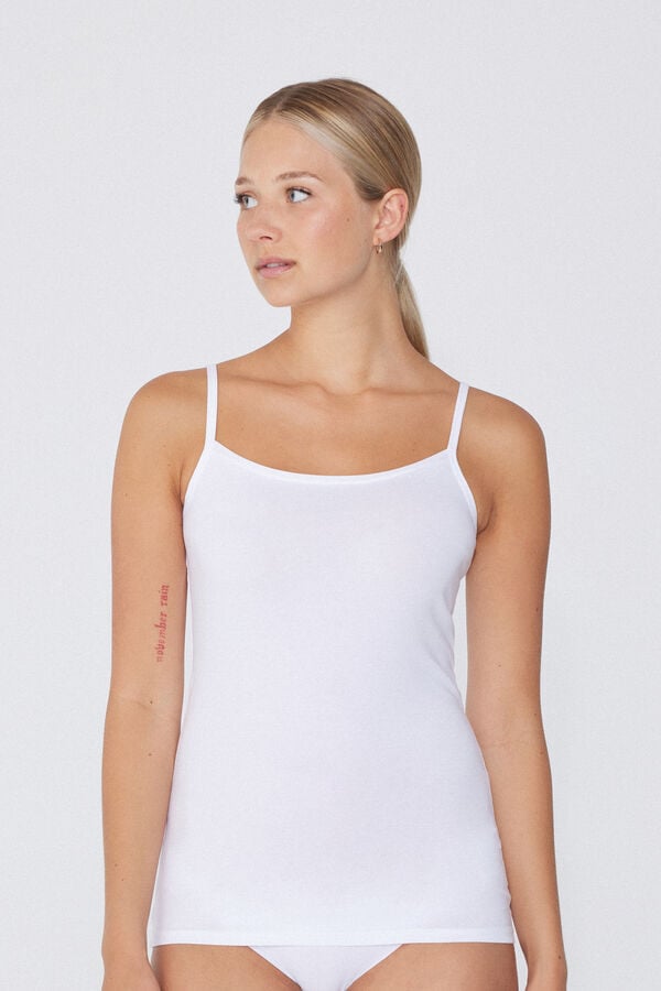 Tezenis Camiseta básica de tirantes en algodón para mujer