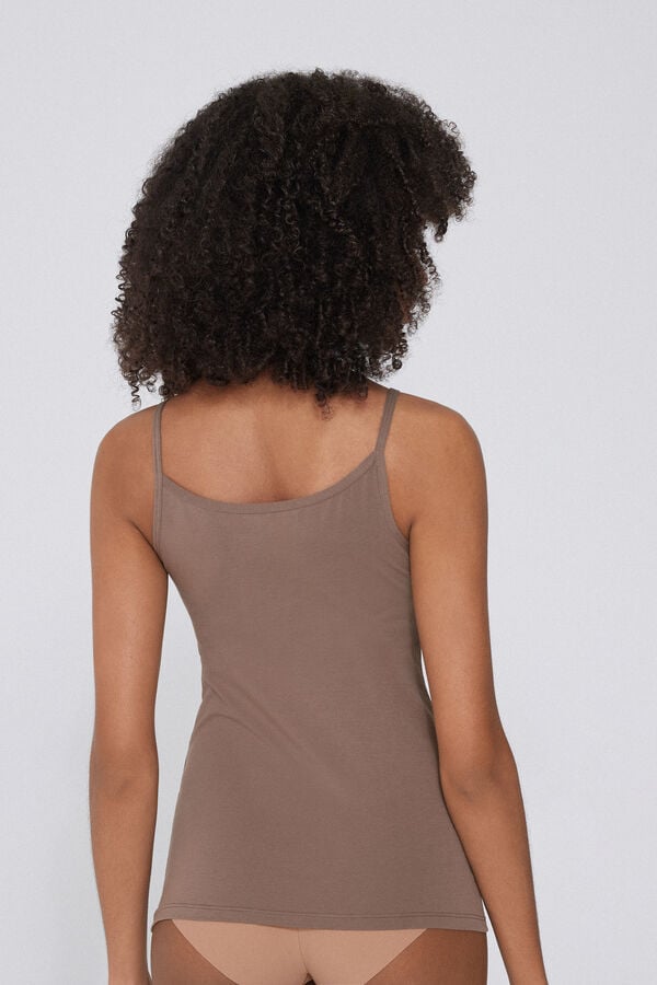 Tezenis Camiseta Básica De Tirantes En Algodón Para Mujer