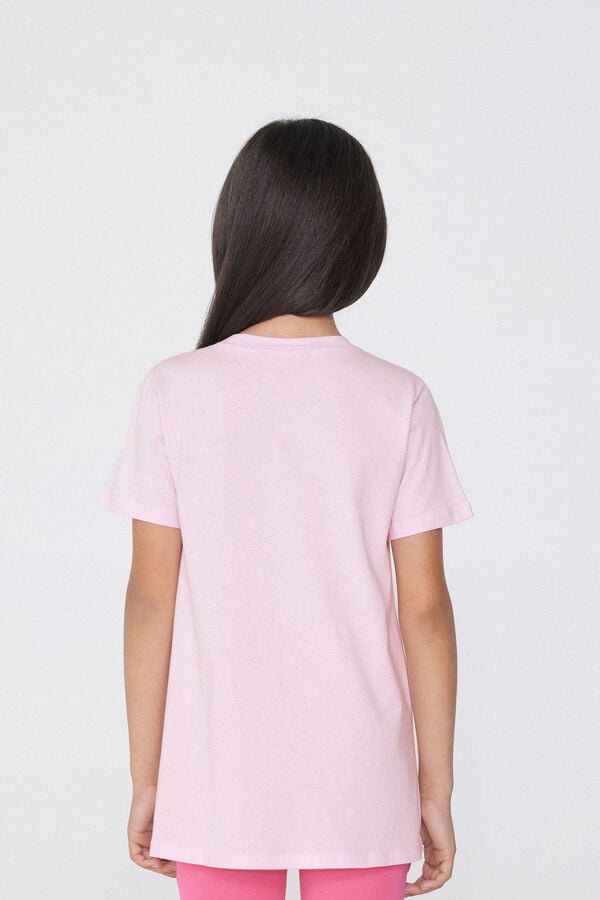 Tezenis Camiseta Con Cuello Redondo De Algodón Con Estampado