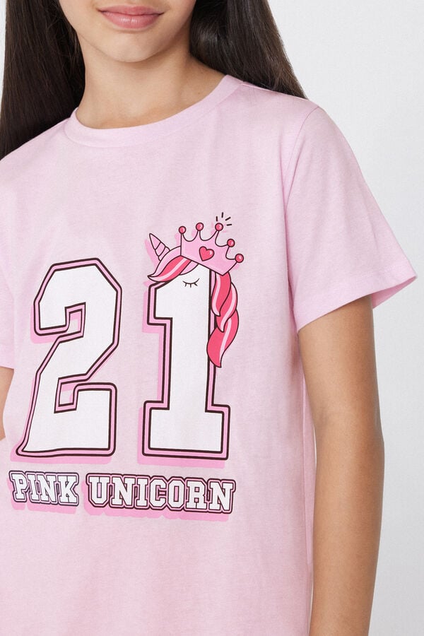 Tezenis Camiseta Con Cuello Redondo De Algodón Con Estampado