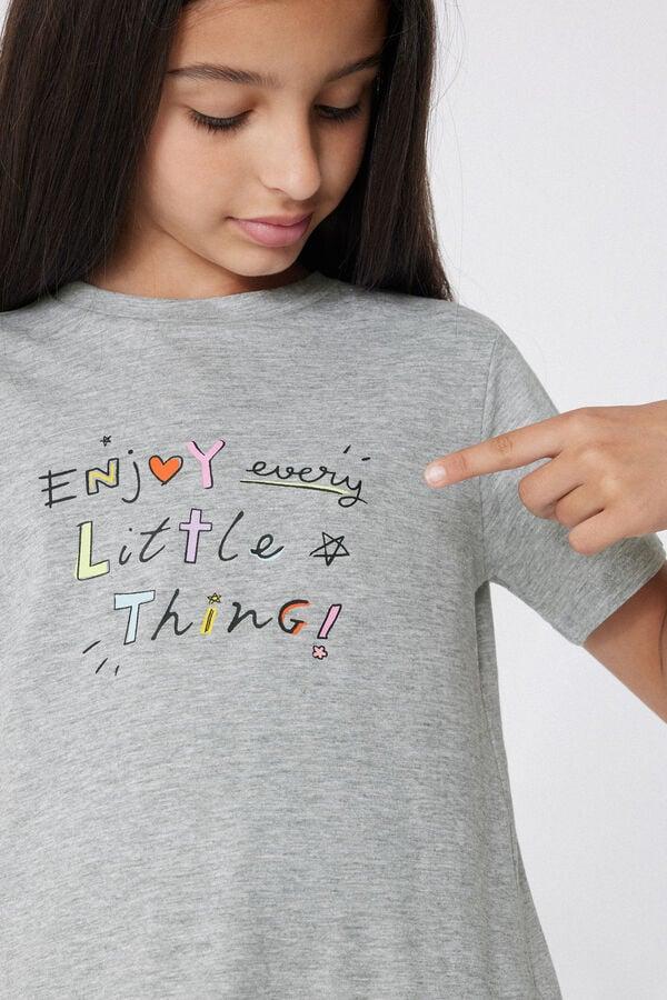 Tezenis Camiseta Con Cuello Redondo De Algodón Con Estampado