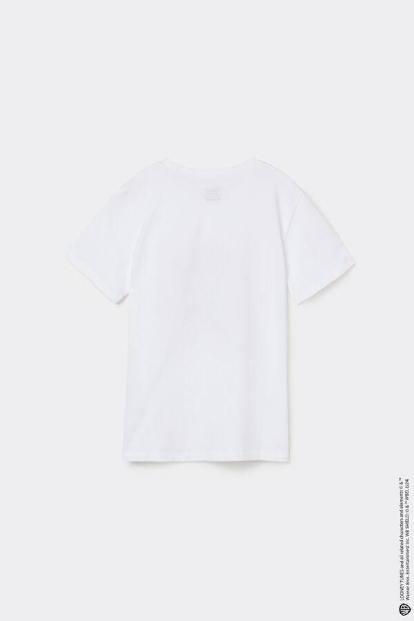 Tezenis Camiseta Con Estampado Looney Tunes Unisex Para Niños