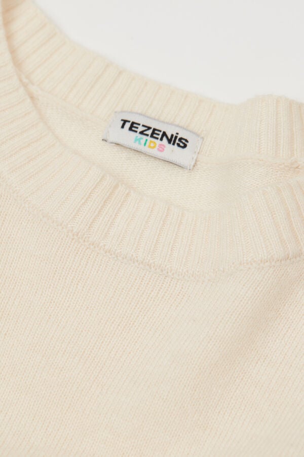 Tezenis Camiseta Cuello Redondo Con Lana Unisex Niños