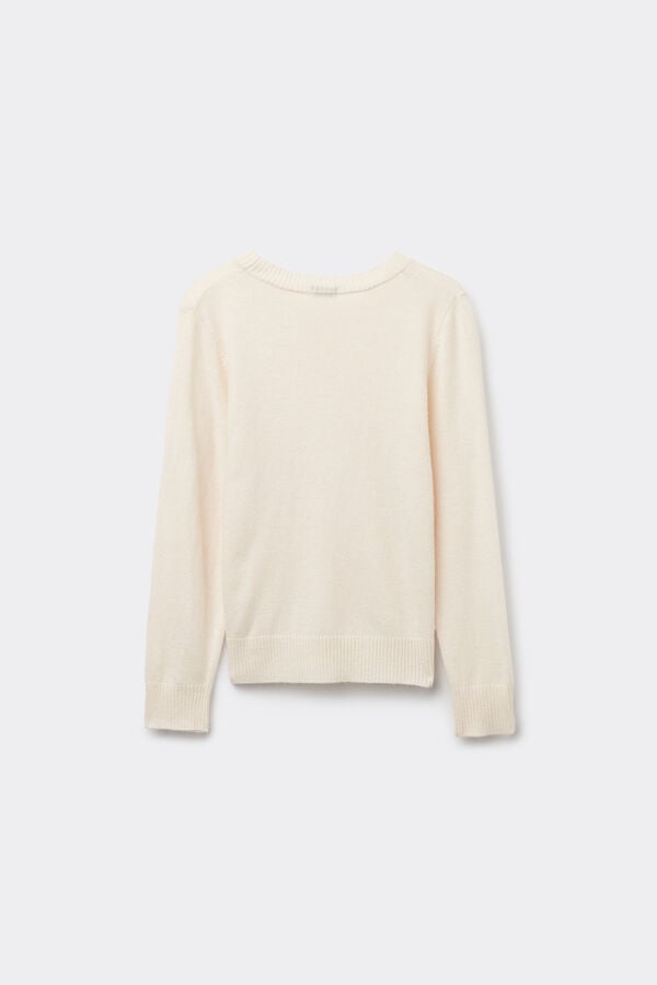 Tezenis Camiseta Cuello Redondo Con Lana Unisex Niños