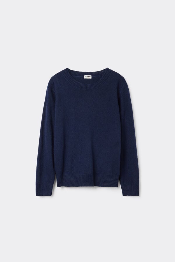 Tezenis Camiseta Cuello Redondo Con Lana Unisex Niños