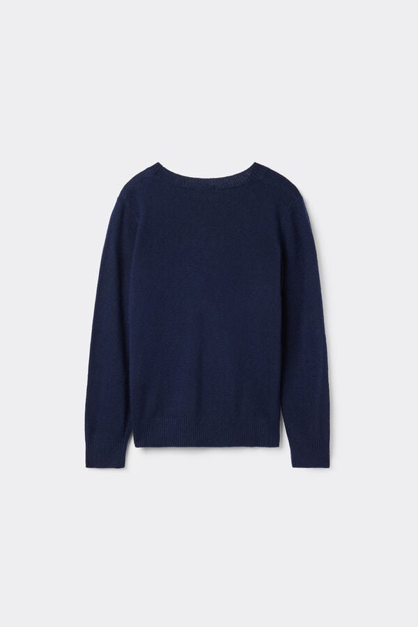 Tezenis Camiseta Cuello Redondo Con Lana Unisex Niños