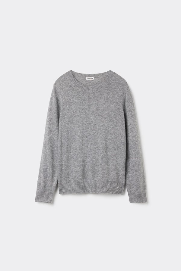 Tezenis Camiseta Cuello Redondo Con Lana Unisex Niños