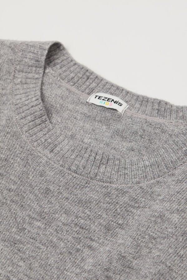 Tezenis Camiseta Cuello Redondo Con Lana Unisex Niños