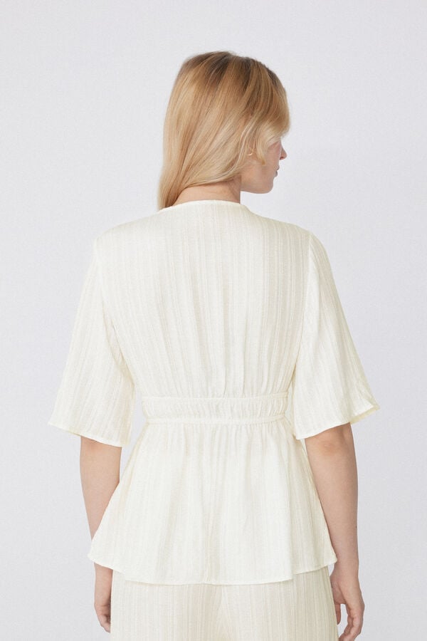 Tezenis Camiseta De Media Manga Con Tela Con Efecto 3D