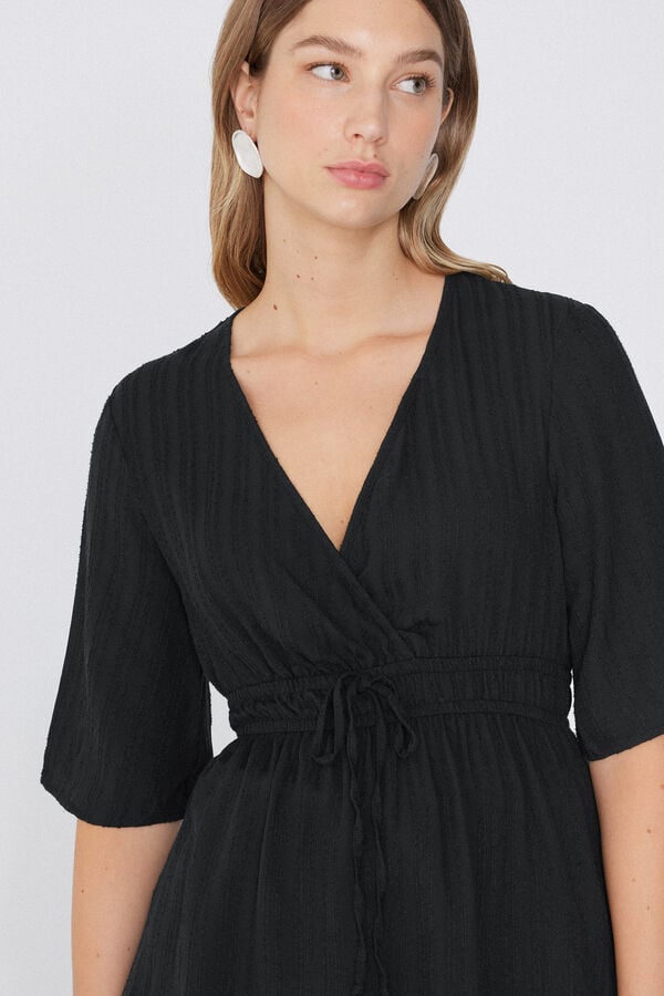 Tezenis Camiseta De Media Manga Con Tela Con Efecto 3D