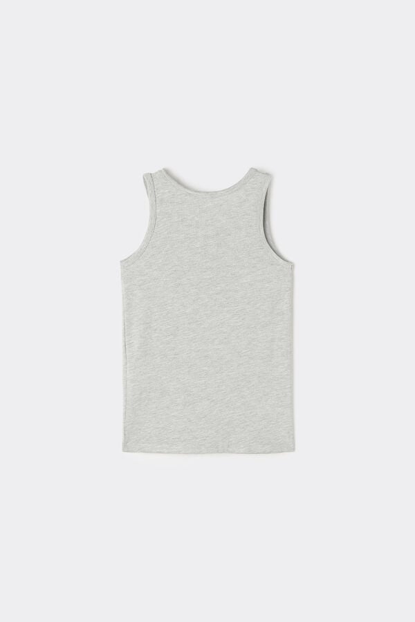 Tezenis Camiseta De Tirantes Anchos Básica De Algodón Para Niños Unisex