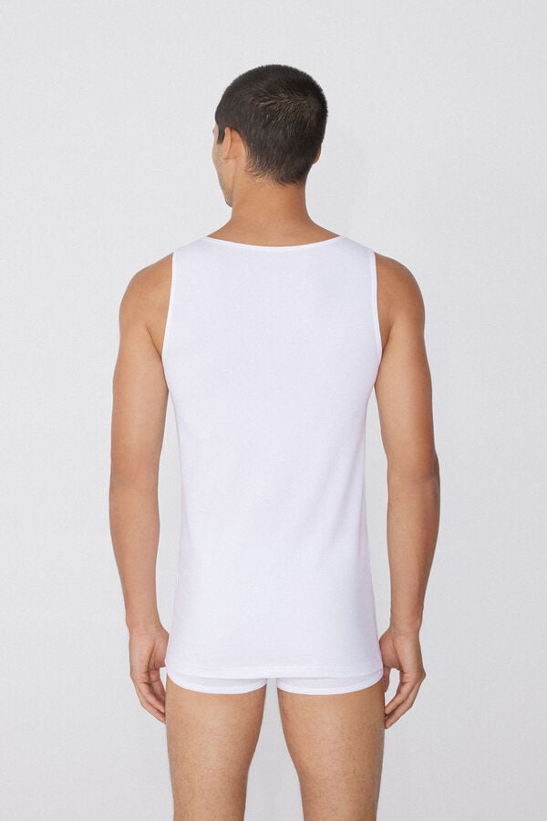 Tezenis Camiseta De Tirantes Anchos De Algodón Elástico