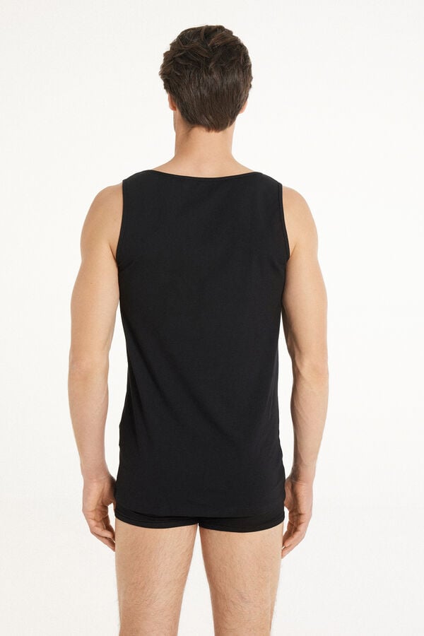 Tezenis Camiseta De Tirantes Anchos De Algodón Elástico