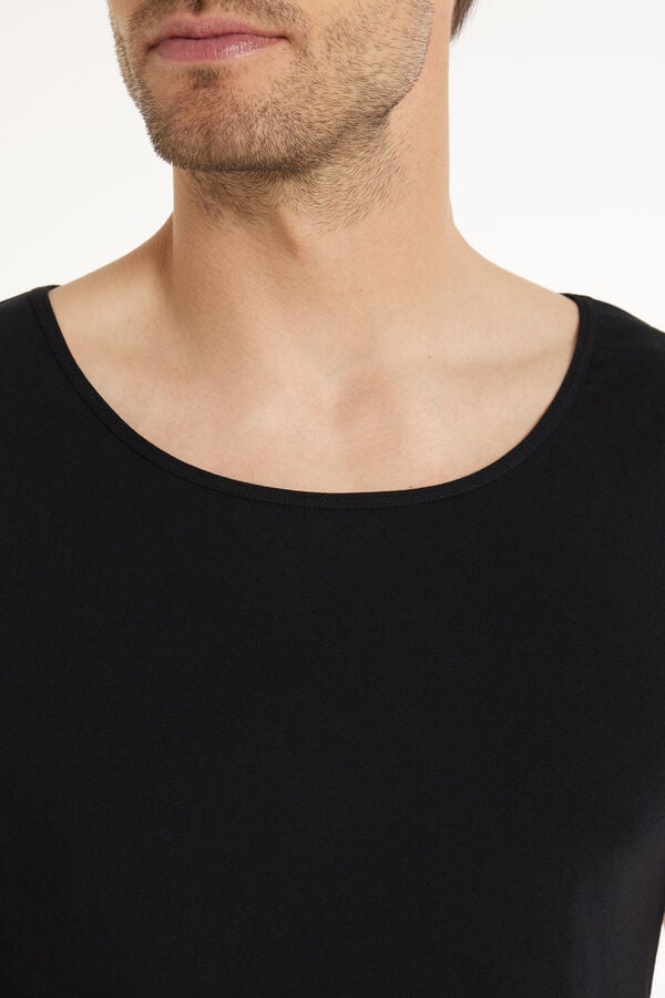 Tezenis Camiseta De Tirantes Anchos De Algodón Elástico