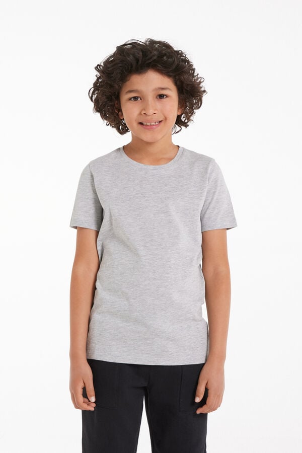 Tezenis Camiseta manga corta 100% algodón para niño unisex