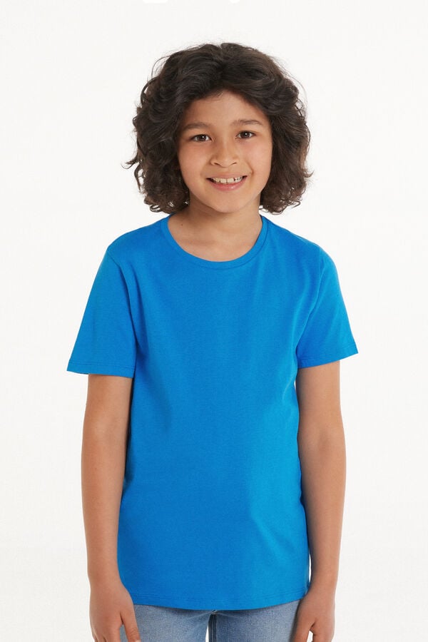 Tezenis Camiseta manga corta 100% algodón para niño unisex