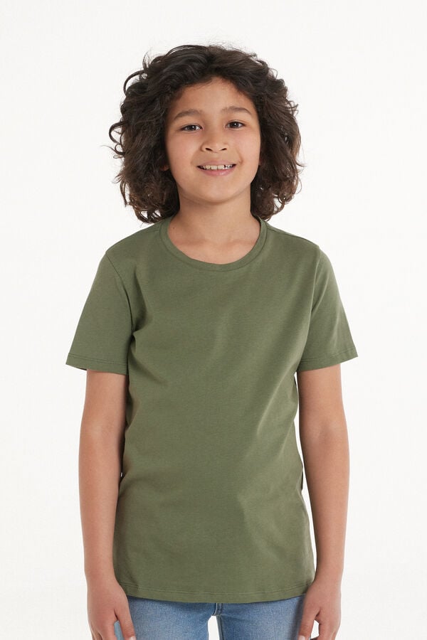 Tezenis Camiseta manga corta 100% algodón para niño unisex