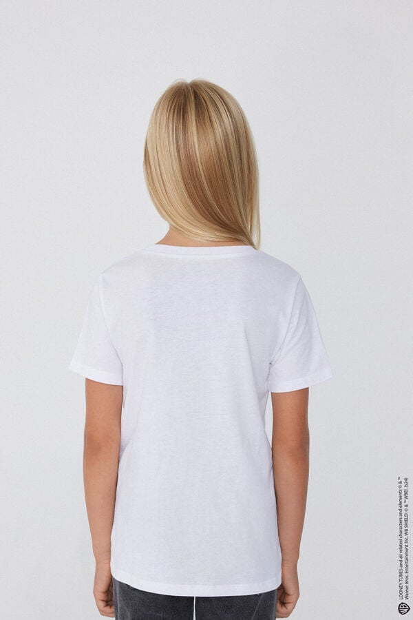 Tezenis Camiseta Para Niña Con Estampado Looney Tunes