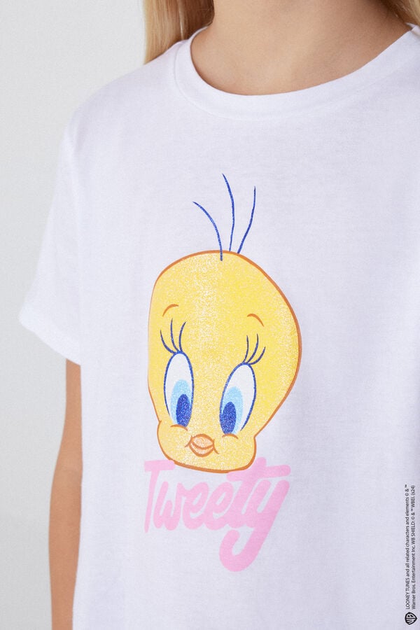 Tezenis Camiseta Para Niña Con Estampado Looney Tunes