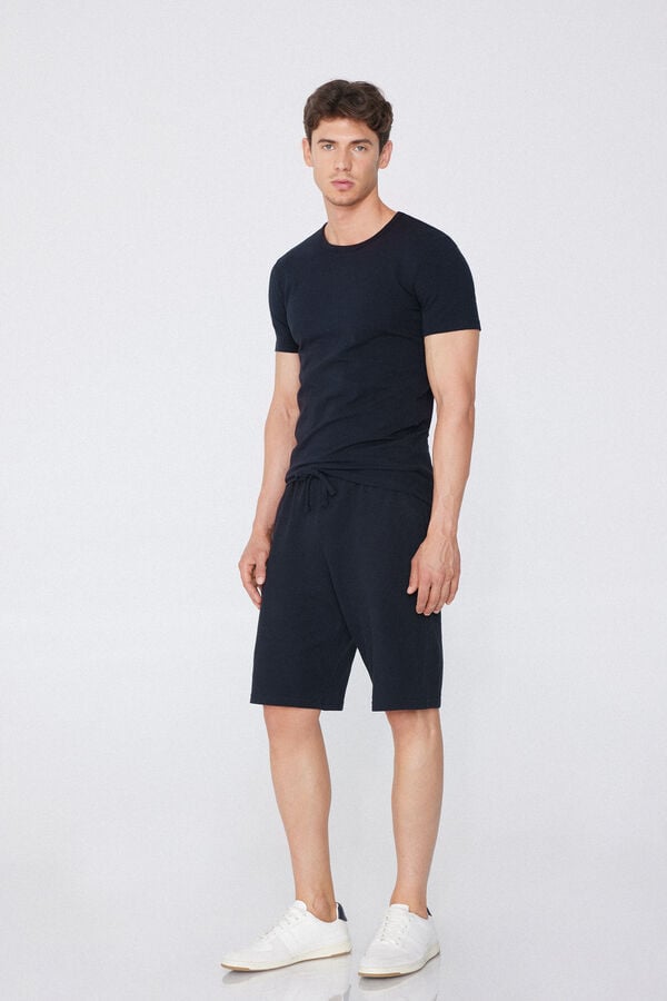 Tezenis Camiseta Térmica De Manga Corta De Algodón Hombre