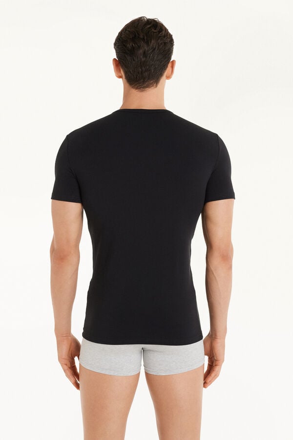 Tezenis Camiseta Térmica De Manga Corta De Algodón Hombre