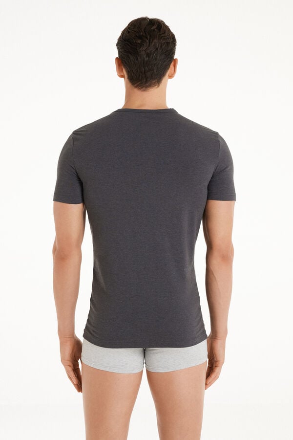 Tezenis Camiseta Térmica De Manga Corta De Algodón Hombre