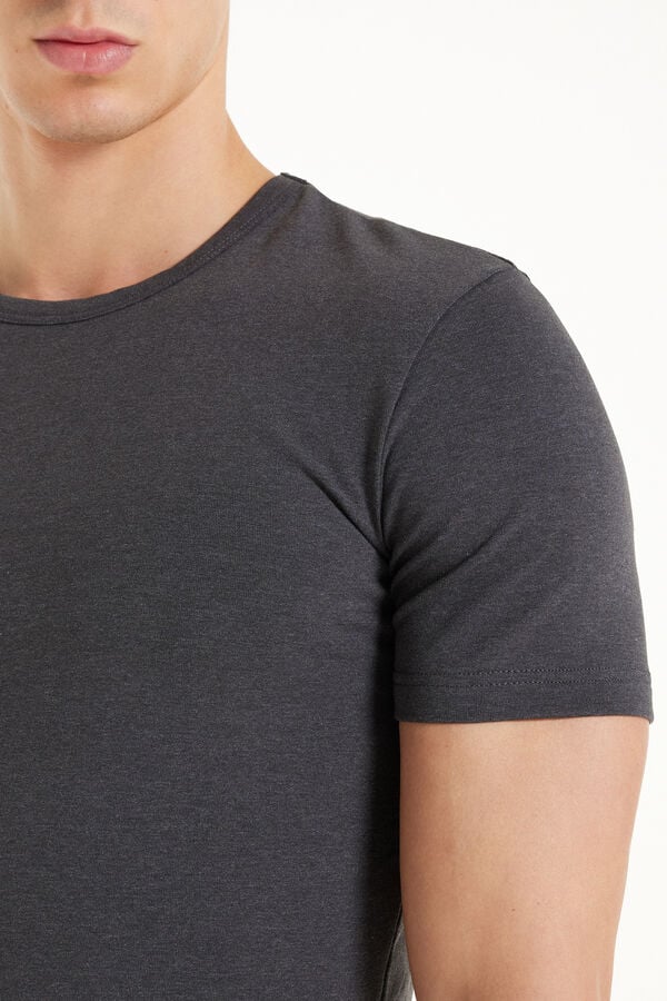 Tezenis Camiseta Térmica De Manga Corta De Algodón Hombre