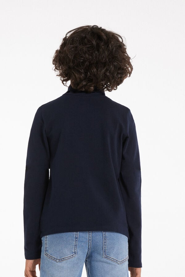 Tezenis Camiseta Térmica De Manga Larga Y Cuello Alto Para Niños