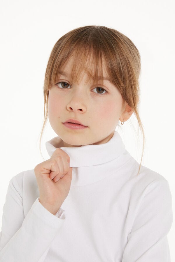 Tezenis Camiseta Térmica De Manga Larga Y Cuello Alto Para Niños