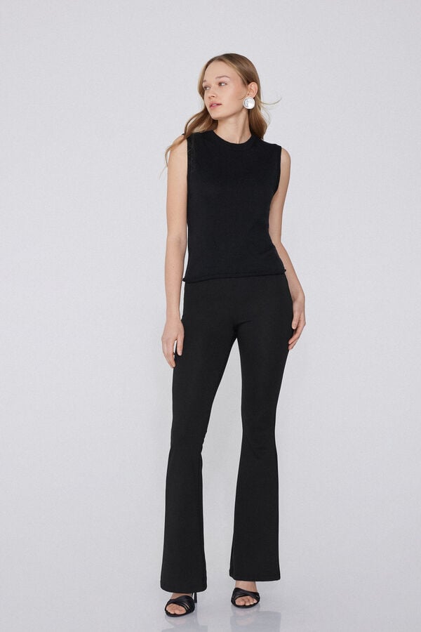 Tezenis Camiseta Tirantes Anchos Chaleco Algodón Calado