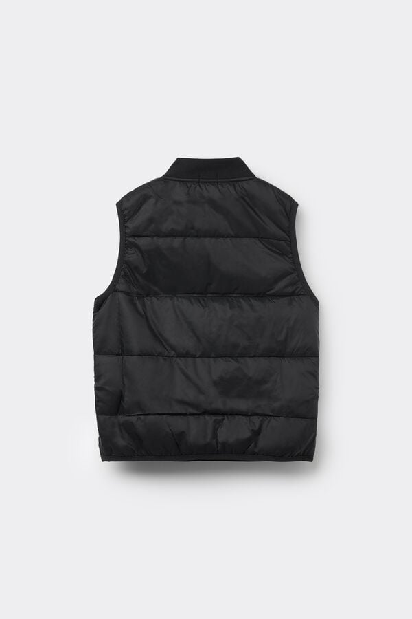 Tezenis Chaqueta Acolchada Sin Mangas Bolsillos Y Cremallera Unisex Niños