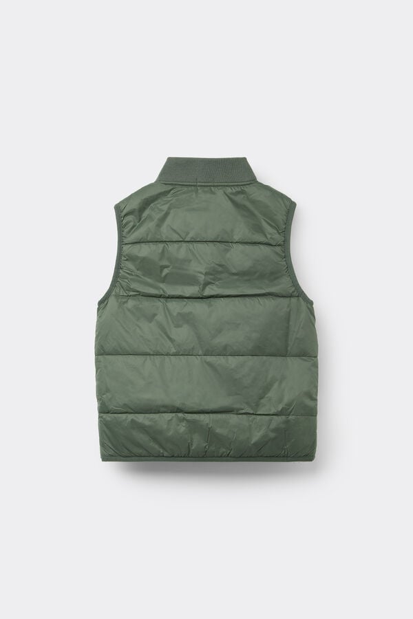 Tezenis Chaqueta Acolchada Sin Mangas Bolsillos Y Cremallera Unisex Niños