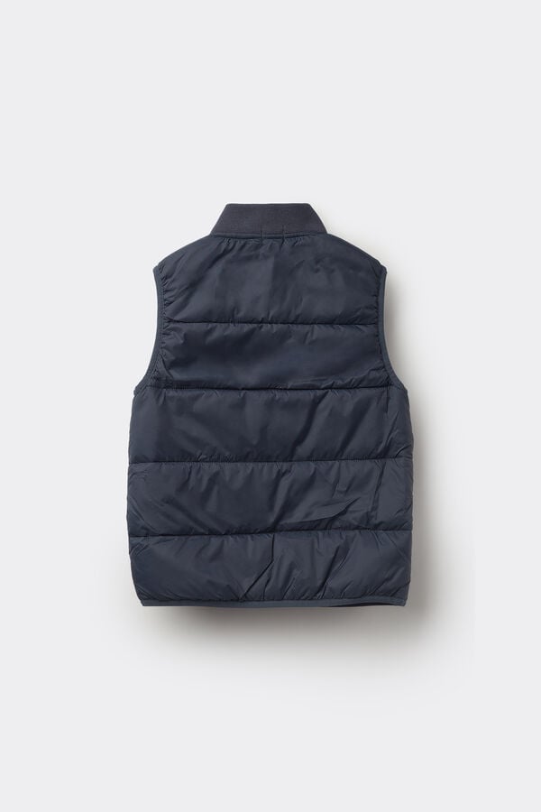 Tezenis Chaqueta Acolchada Sin Mangas Bolsillos Y Cremallera Unisex Niños