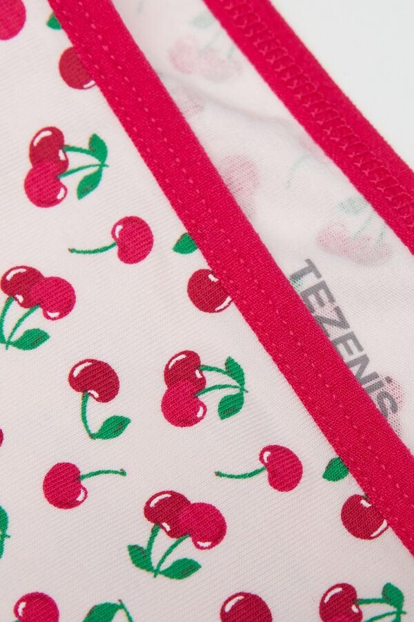 Tezenis Culotte Basic De Algodón Estampado Para Niña