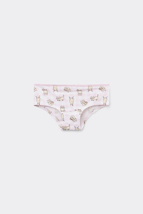 Tezenis Culotte Basic de Algodón Estampado para Niña