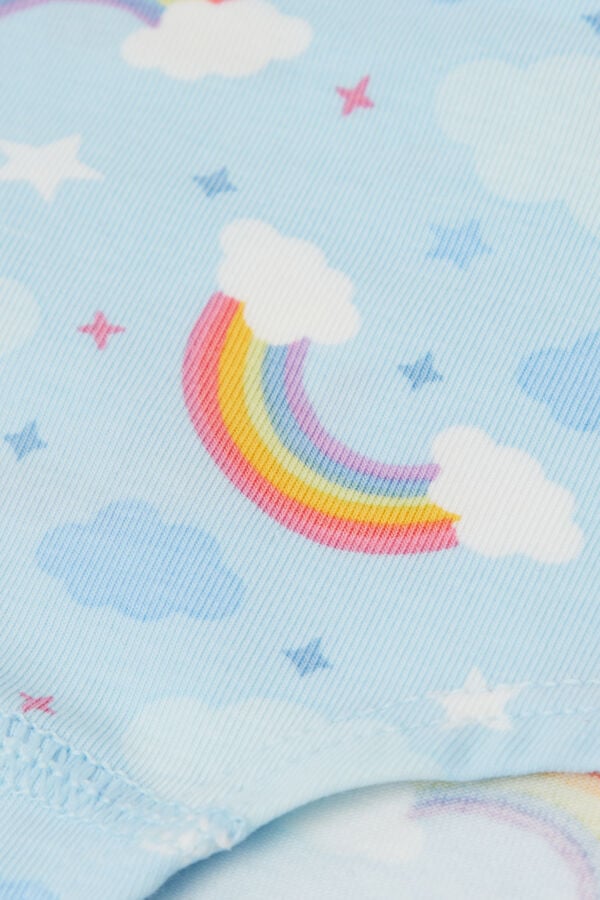 Tezenis Culotte Basic De Algodón Estampado Para Niña