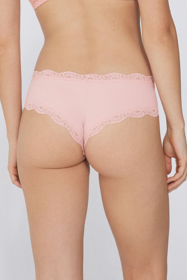 Tezenis Culotte Brasileño Microfibra Reciclada Y Encaje