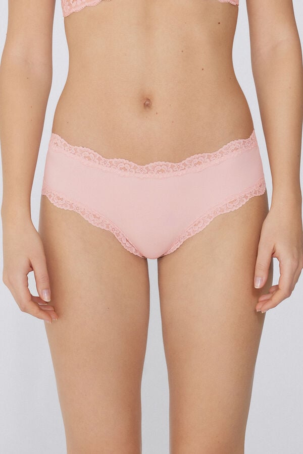 Tezenis Culotte Brasileño Microfibra Reciclada y Encaje