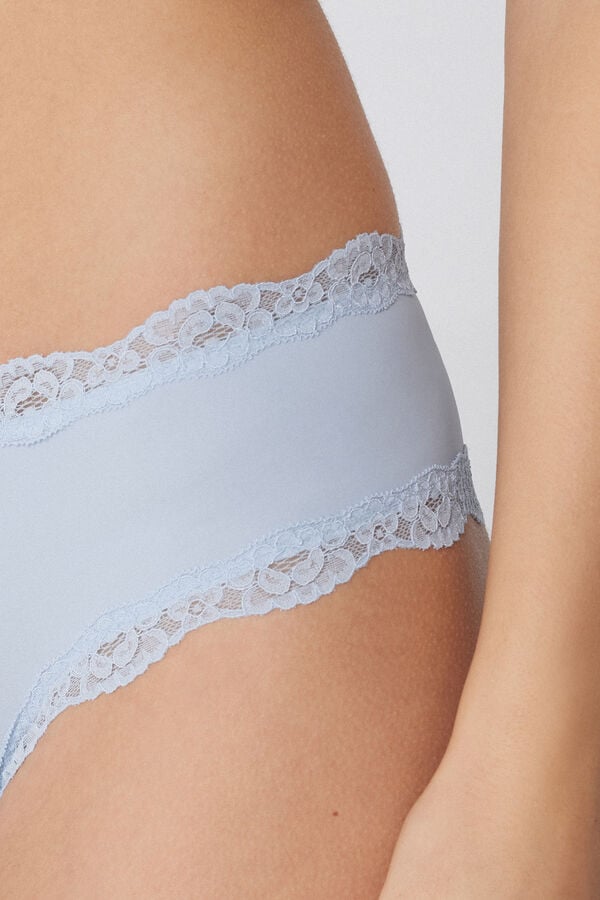 Tezenis Culotte Brasileño Microfibra Reciclada Y Encaje