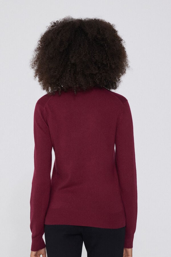 Tezenis Jersey Abrigado Con Lana Manga Larga Cuello Redondo